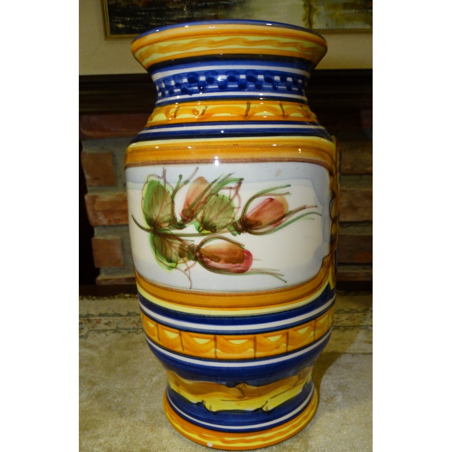Jarrón cerámica Talavera